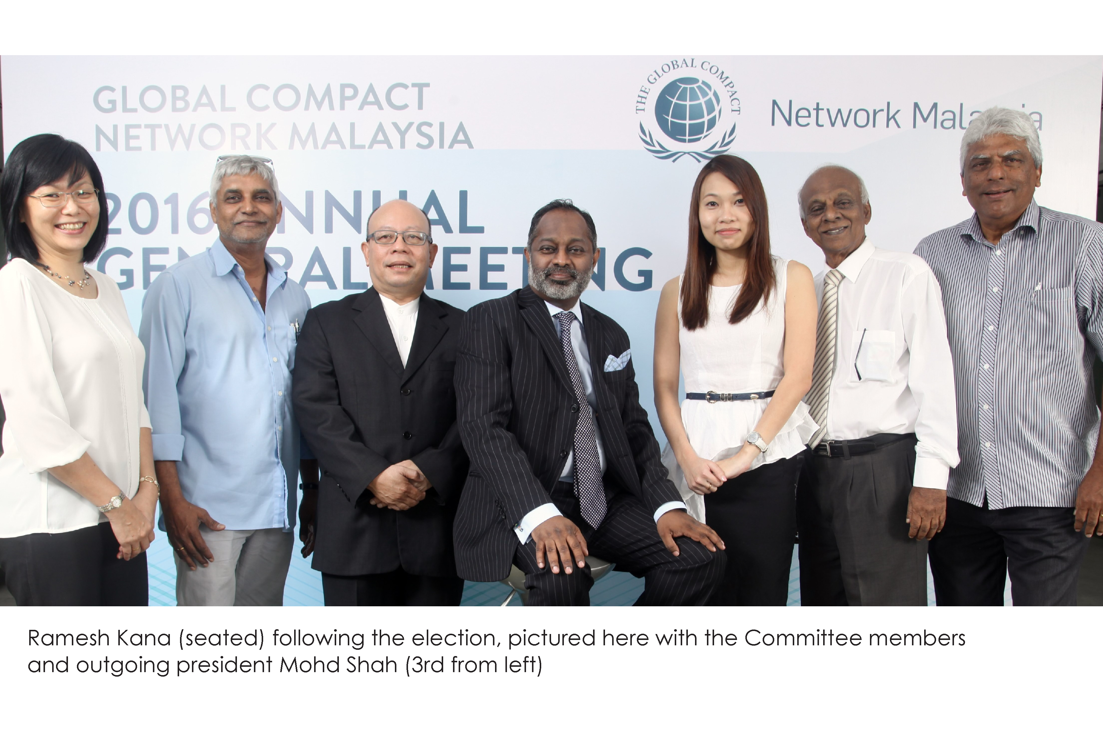 Ramesh Kana Elected President of Global Compact Network Malaysia