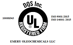 Emery Oleochemicals LLC ISO 2015
