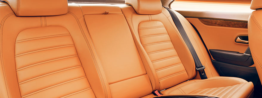 photo of orange car seats