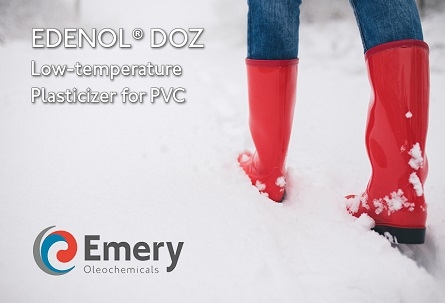 Emery Oleochemicals Announces New High-Performance Plasticizer, EDENOL® DOZ