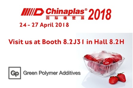 Emery Oleochemicals' Green Polymer Additives business to feature high-performance antifogging and antistatic agents at Chinaplas 2018