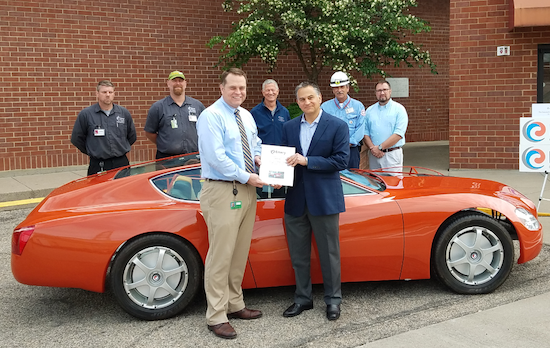 Emery Oleochemicals Supports Great Oaks Career Campuses with One-of-a-Kind, Concept Car Donation