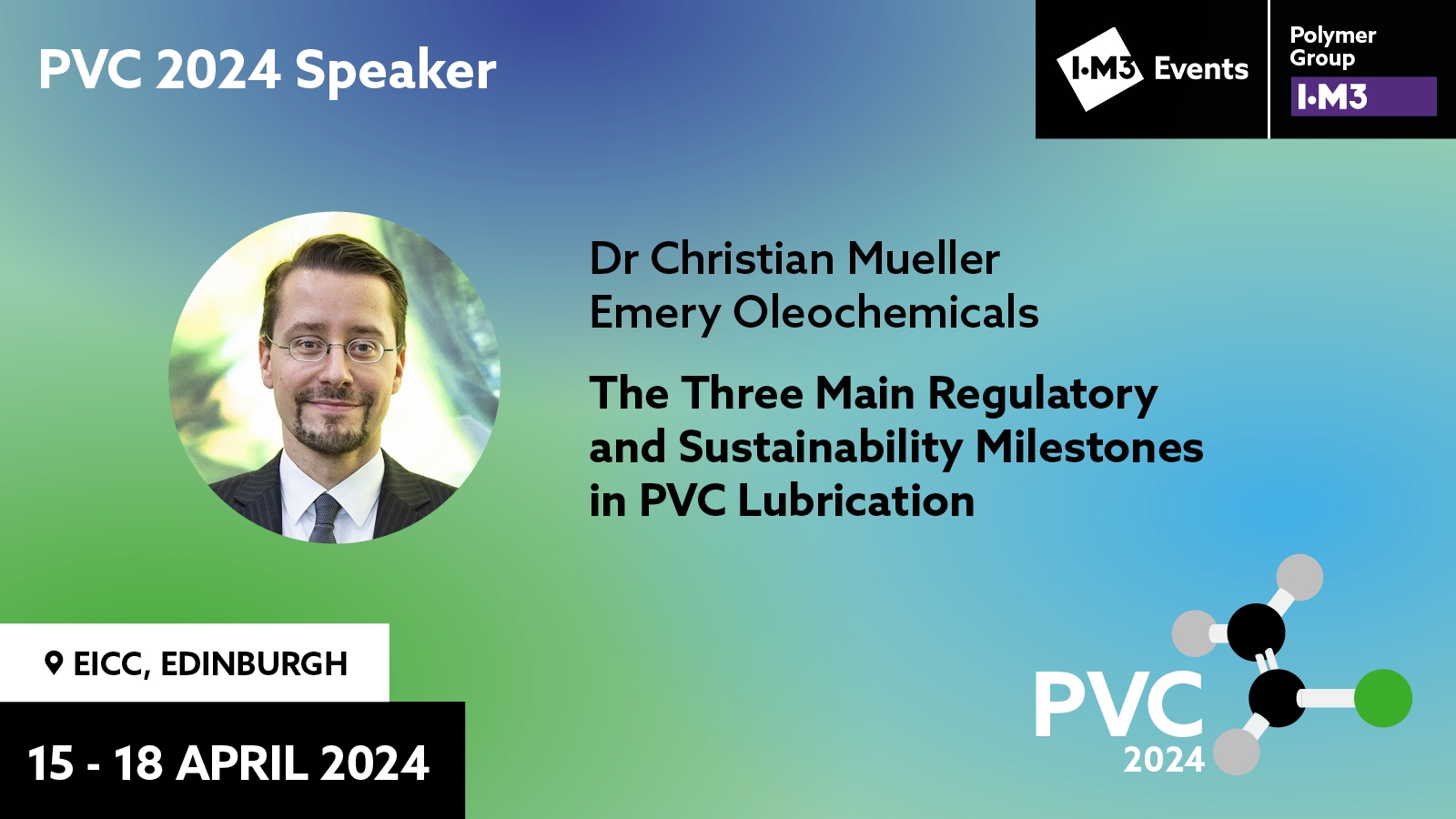 Emery Oleochemicals’ Green Polymer Additives Business to Present Review on Regulatory Aspects of PVC Lubricants at PVC 2024 Conference