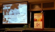 Emery Oleochemicals employee doing a presentation